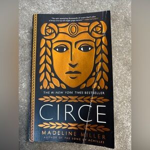 Circe Paperback Book - Black & Metallic Gold Cover